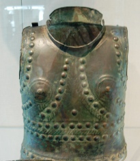 Description: Bronze cuirass